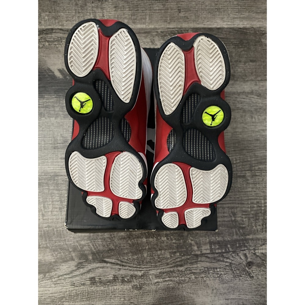 Size 4 boys - Jordan 13 Retro Grey Toe 2014 -Nike-414574-126 - Picture 5 of 5